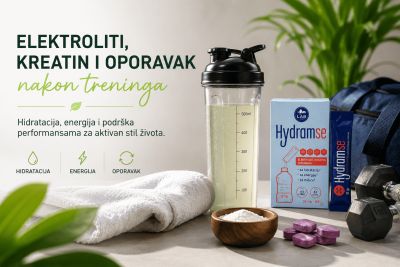 Elektroliti, kreatin i oporavak nakon treninga – zašto su važni aktivnim osobama?