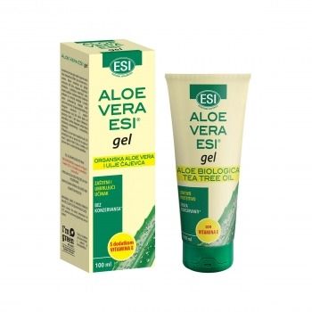 Aloe vera gel s vitaminom E i čajevcem 100 ml ESI