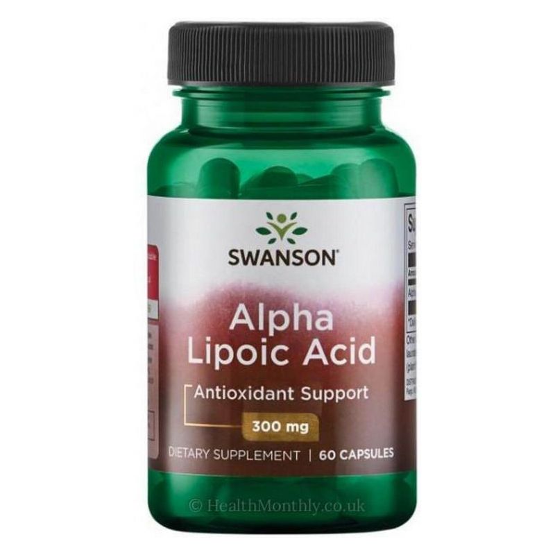 Alpha Lipoic Acid (Alfa lipoična kiselina) 300 mg 60 kapsula Swanson Cijena