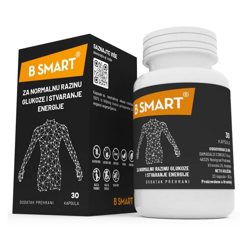 B SMART kapsule s berberinom, gymnemom i kromom