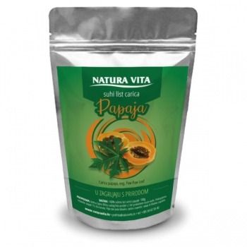 Čaj Papaja list 100g Natura Vita