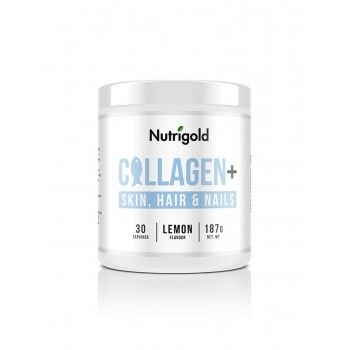 Collagen+ Skin,Hair and Nails - Za kožu, kosu i nokte - Limun 187g Nutrigold