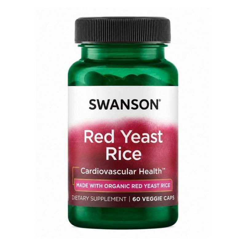 Swanson Crvena riža 600 mg 60 kapsula
