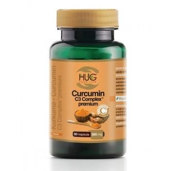 Curcumin (Kurkumin) C3 Complex Premium 60 kaps Hug Your Life