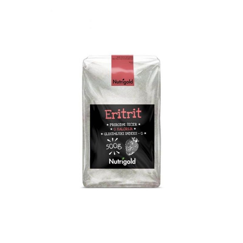Eritrit prirodni zaslađivač 500 g Nutrigold Cijena