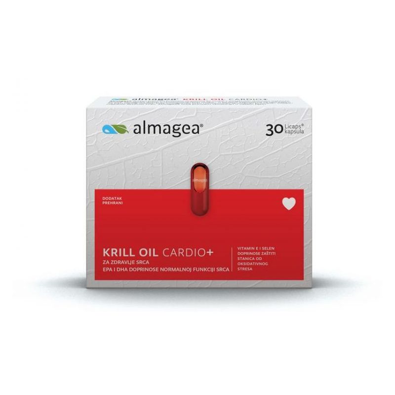 Krill Oil (ulje račića) Cardio 30 caps Almagea Cijena
