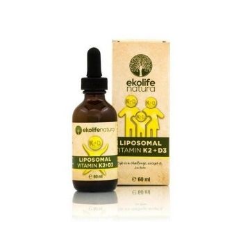 Liposomalni vitamin K2+D3 60 ml Ekolife Natura