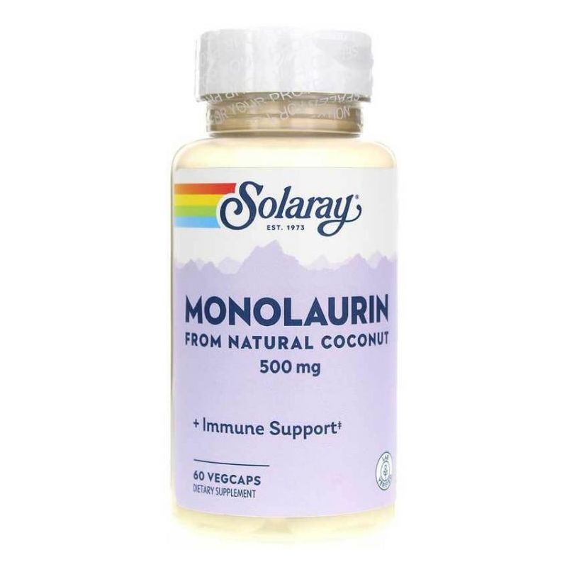 Monolaurin 500 mg 60 caps Solaray Cijena