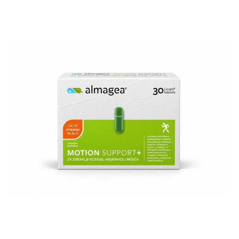Almagea Motion Support+ dodatak prehrani za zdravlje kostiju, hrskavice i mi&scaron;ića, 30 kapsula