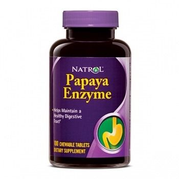 Natrol Papaya enzyme 100 tbl
