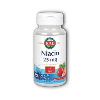 NIACIN (VITAMIN B3) 25MG KAL