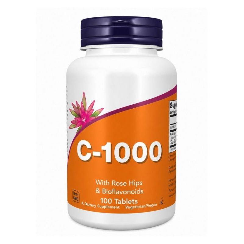 NOW Foods Vitamin C 1000 mg 100 tableta