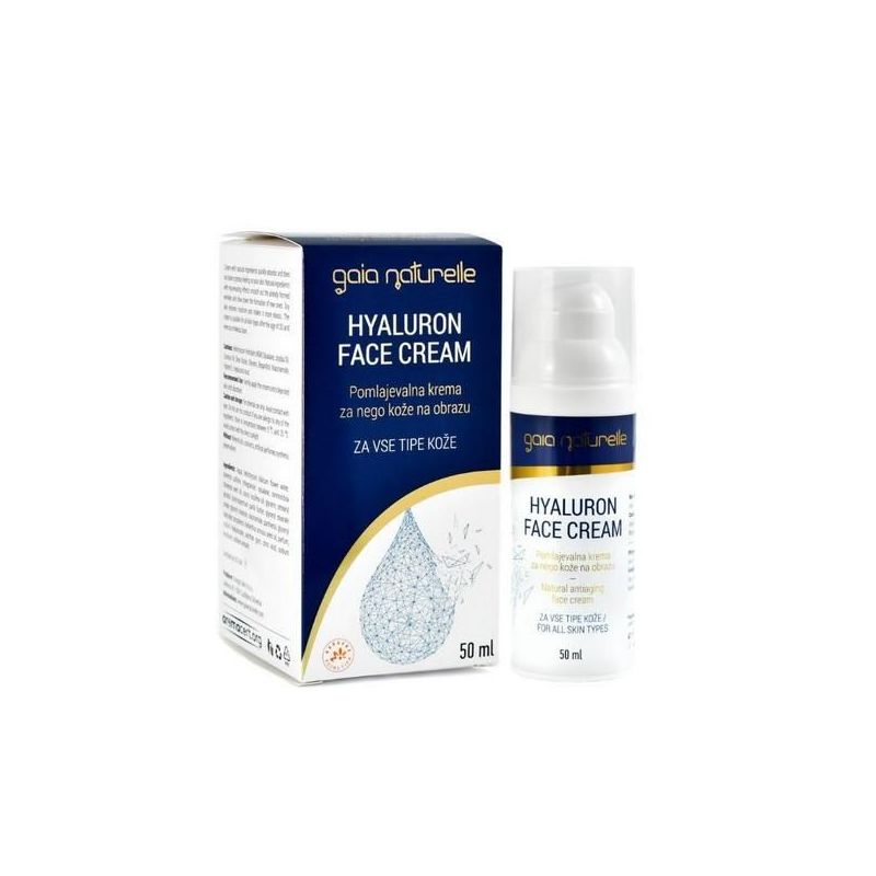Prirodna krema za lice - Hyaluron Face Cream Gai Naturelle 50 ml Cijena
