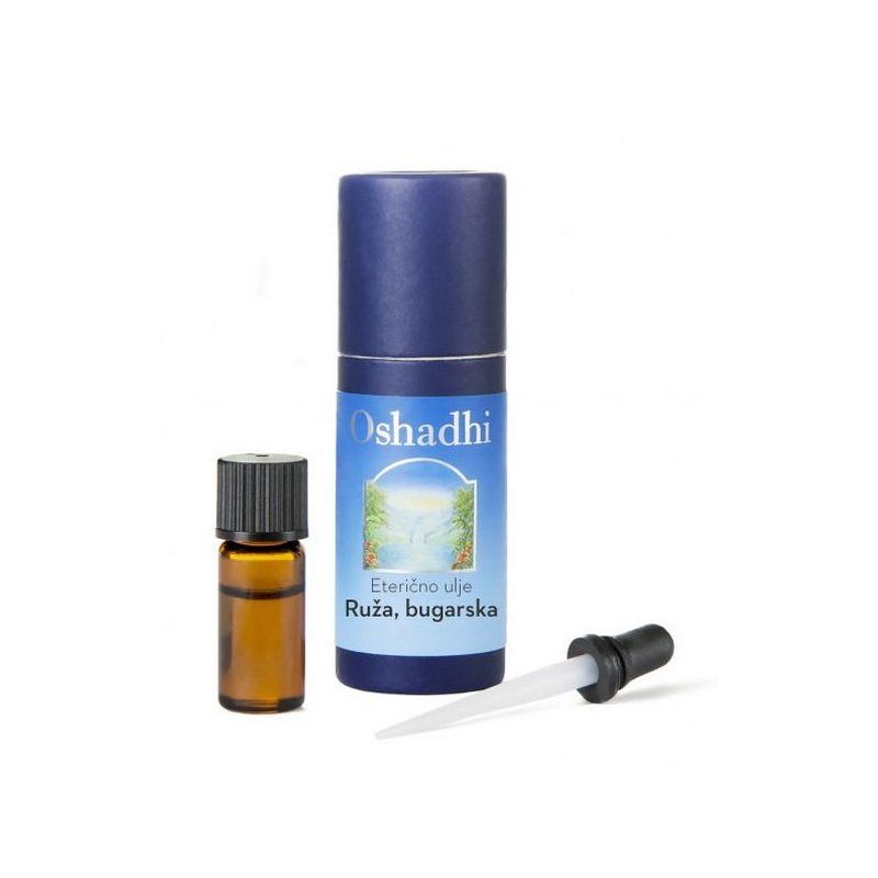 RUŽA BUGARSKA ETERIČNO ULJE BIO 1ML OSHADHI