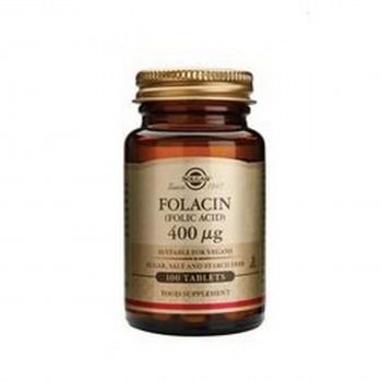 Folacin (Folna kiselina) 400 mcg Solgar