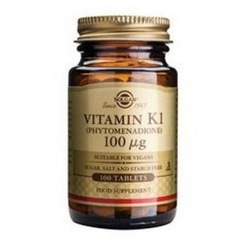 Vitamin K1 100 tbl Solgar