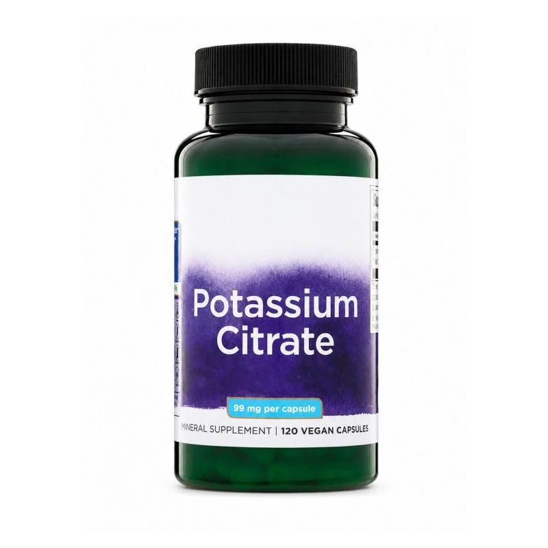 Swanson Kalijev citrat 99 mg 120 kapsula