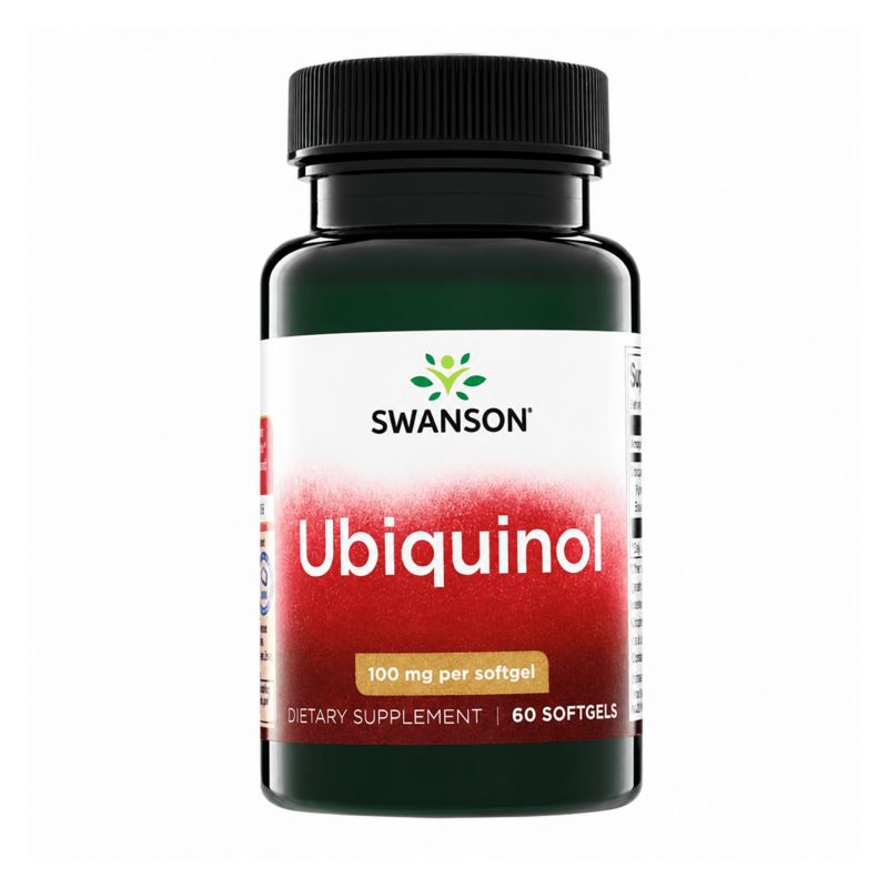 Swanson Ubiquinol Q10 100 mg &ndash; pakiranje od 60 mekih kapsula