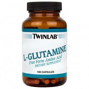 L-glutamine 100 caps Twinlab