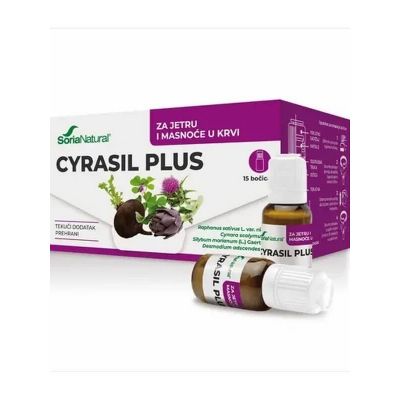 Cyrasil plus kombinacija ljekovitog bilja, cinka i lecitina Soria Natural