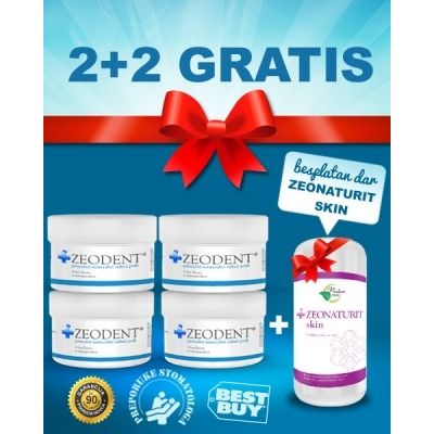 Zeodent 95 g 2+2