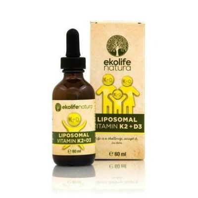 Liposomalni vitamin K2+D3 60 ml Ekolife Natura