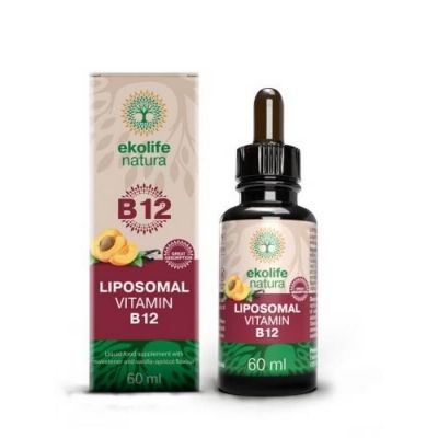 Liposomalni vitamin B12 60 ml Ekolife Natura