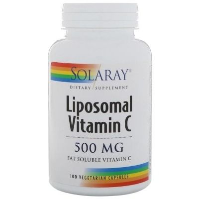 Liposomalni vitamin C 500 mg Solaray