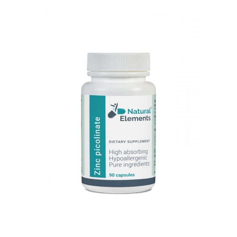 Cink pikolinat 15 mg Natural Elements 90 kapsula