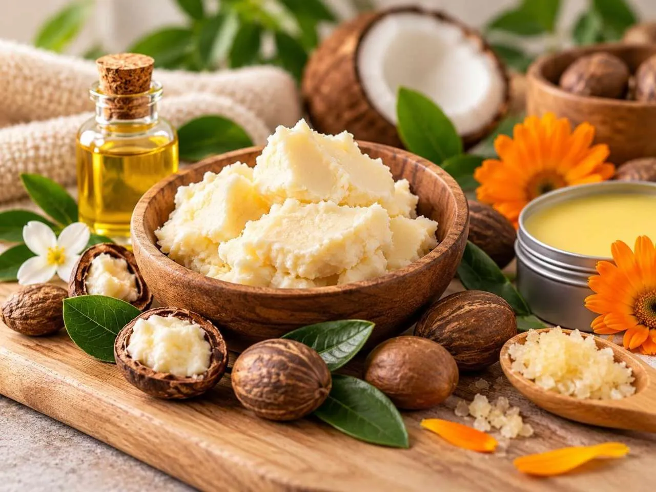 Shea maslac za prirodnu njegu kože i kose, izrada domaćih balzama, maslaca i pilinga