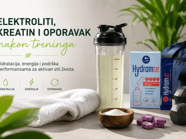 Elektroliti, kreatin i oporavak nakon treninga – zašto su važni aktivnim osobama?