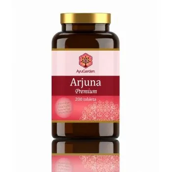 Arjuna Premium 200 tableta &ndash; 100 % prah kore biljke Terminalia arjuna
