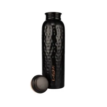 Bakrena boca Enlight Antique Drops 500 ml od čistog bakra s antiknom crnom patinom