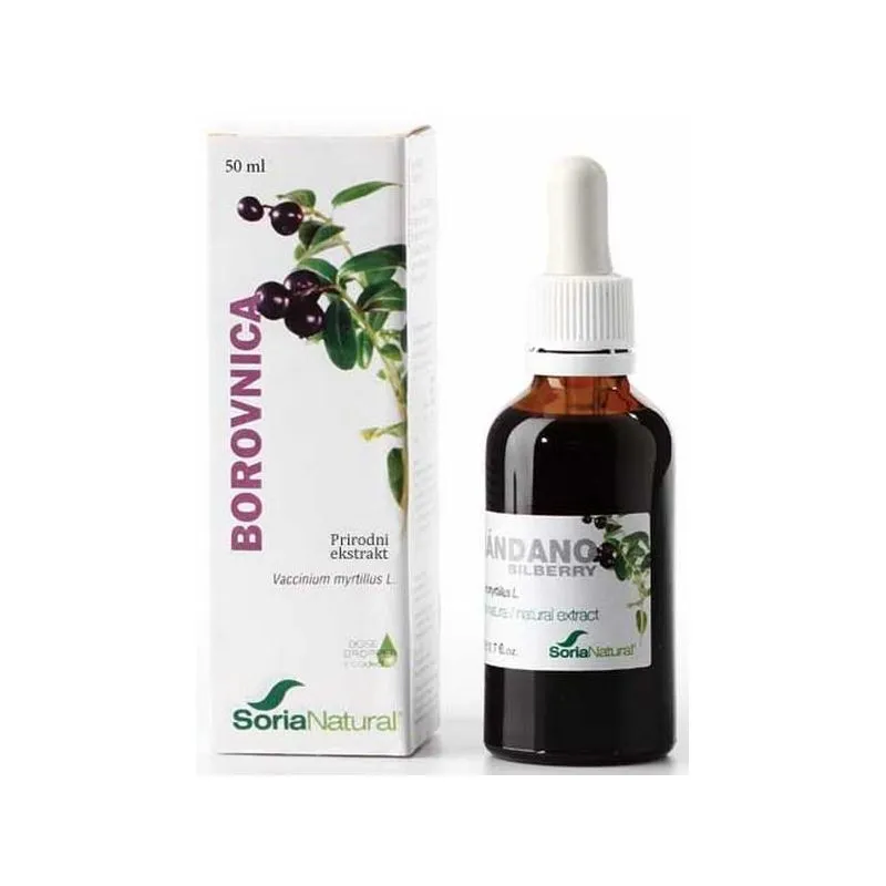 BOROVNICA EKSTRAKT LISTOVA 50ML SORIA NATURAL