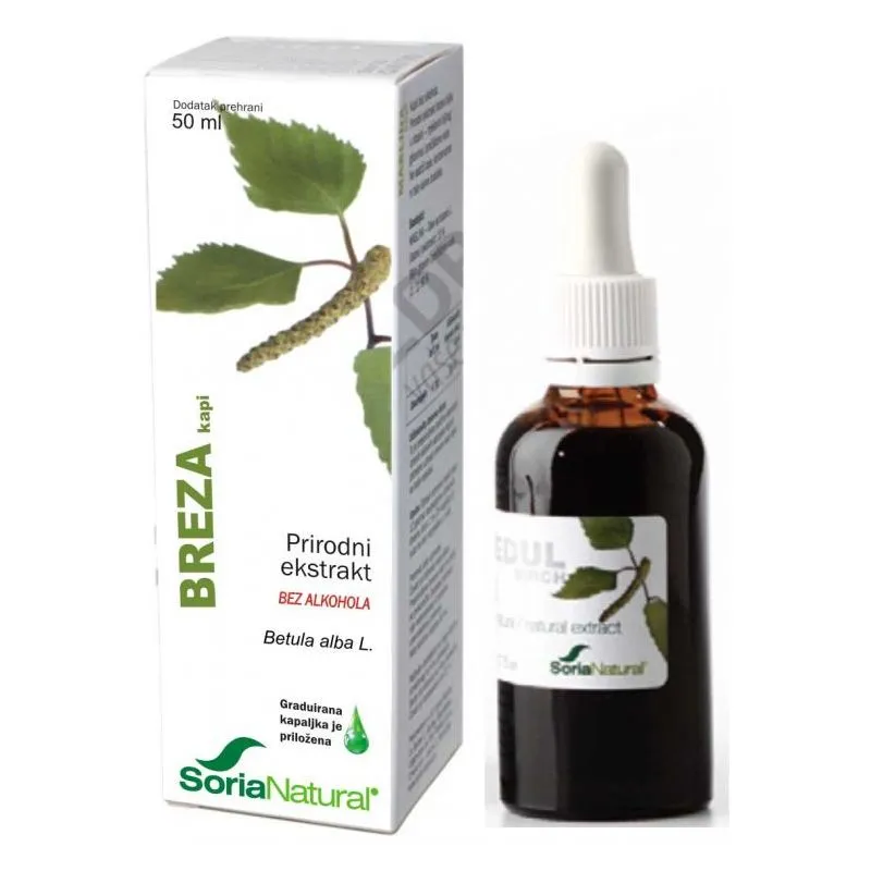 BREZA KAPI EKSTRAKT 50 ML SORIA NATURA