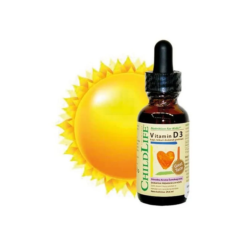 Vitamin D3 kapi za djecu 29,6 ml CHILDLIFE