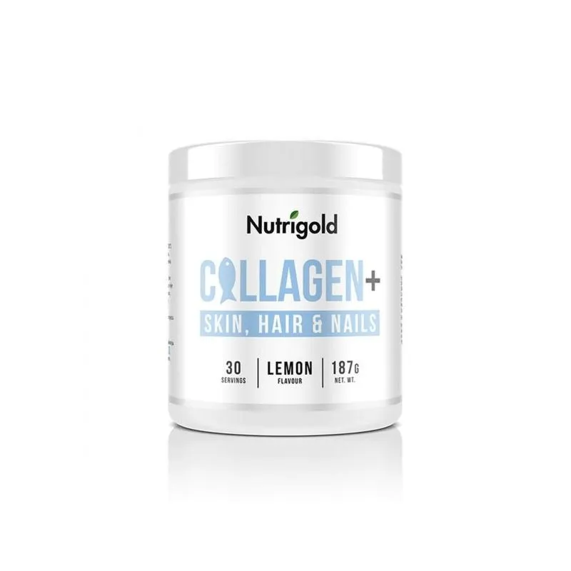 Collagen+ Skin,Hair and Nails - Za kožu, kosu i nokte - Limun 187g Nutrigold