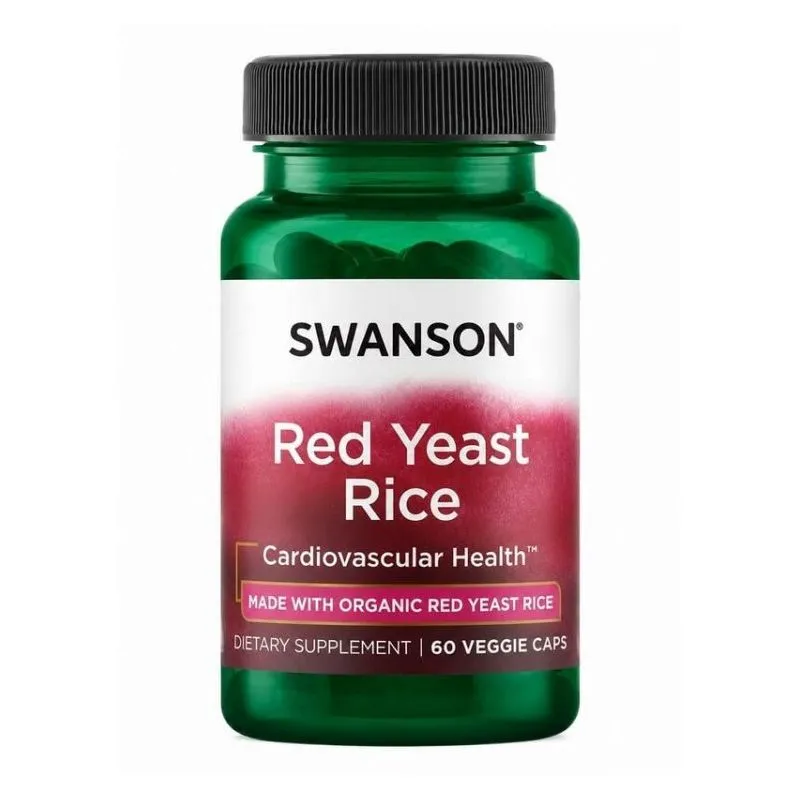 Swanson Crvena riža 600 mg 60 kapsula