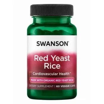 Swanson Crvena riža 600 mg 60 kapsula