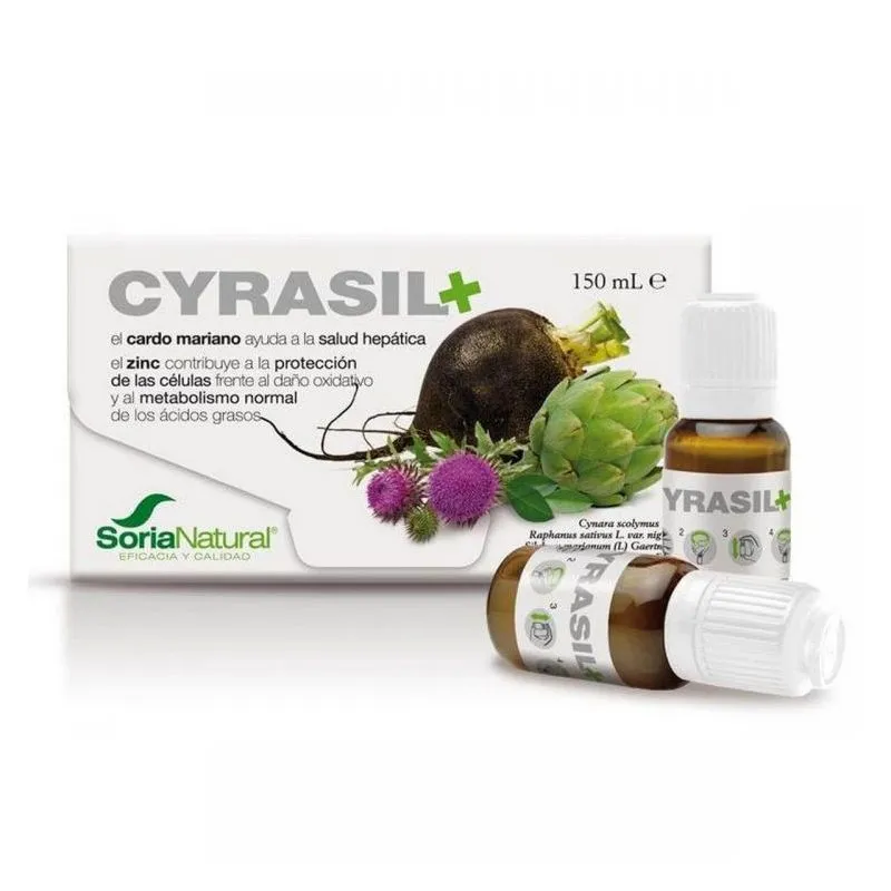 Cyrasil plus kombinacija ljekovitog bilja, cinka i lecitina Soria Natural