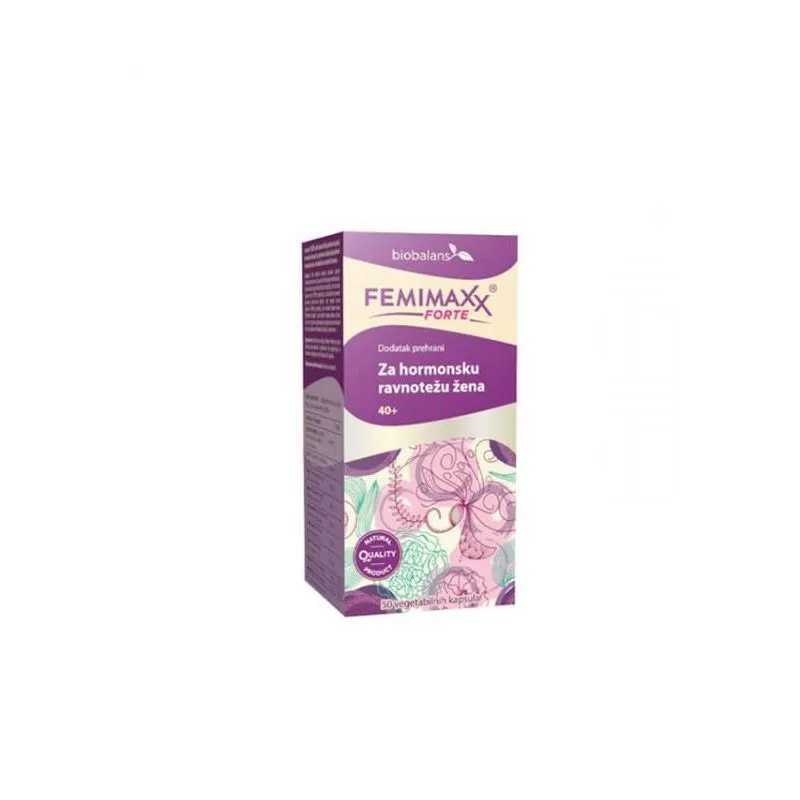 Femimaxx Forte - prirodna hormonska podrška za žene 40 plus