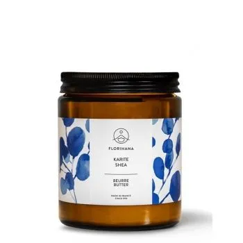 Florihana Shea maslac BIO &ndash; 100 % čisti nerafinirani organski karite maslac