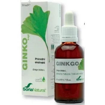 GINKO KAPI EKSTRAKT LISTOVA 50ML SORIA NATURAL