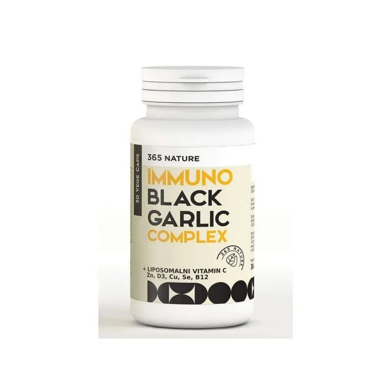 Immuno Black Garlic Complex 30 kapsula - 365 Nature