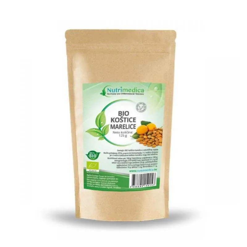 Koštice marelice 125 g Nutrimedica