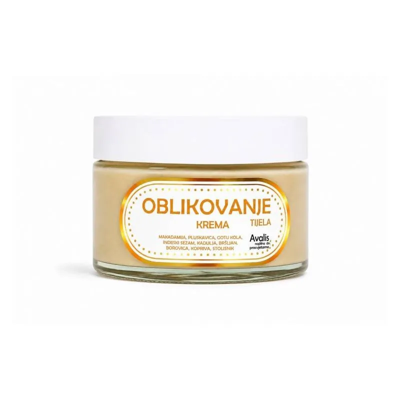 Avalis krema za oblikovanje tijela 200 ml za njegu kože tijela