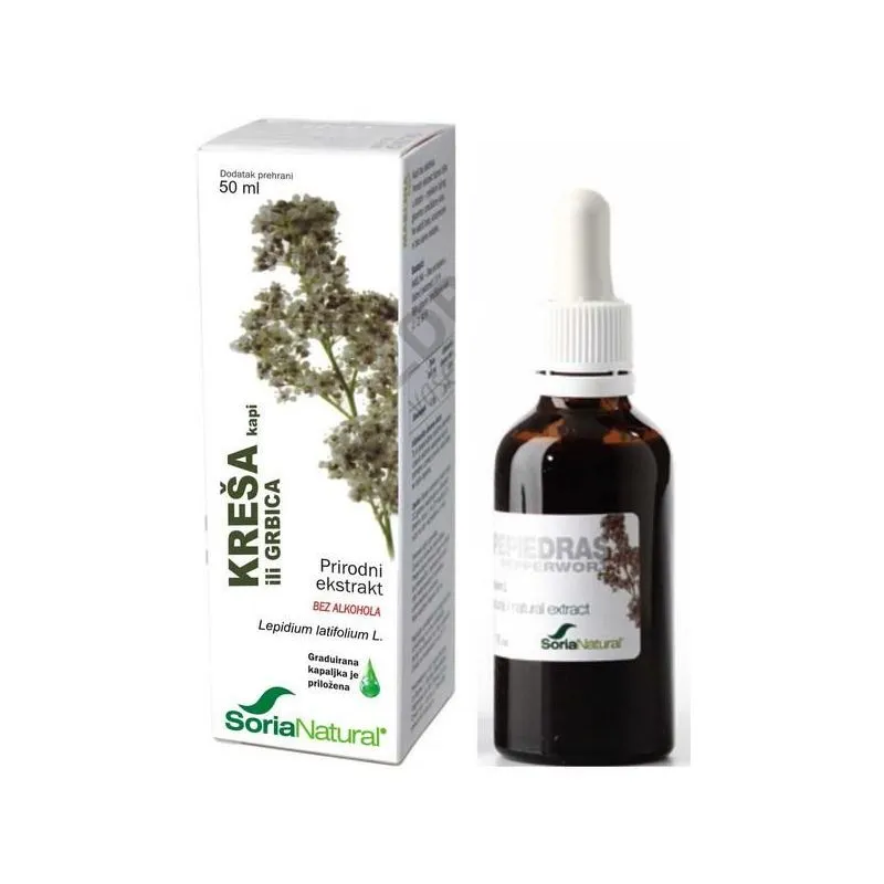 KREŠA KAPI EKSTRAKT LISTOVA 50 ML SORIA NATURAL