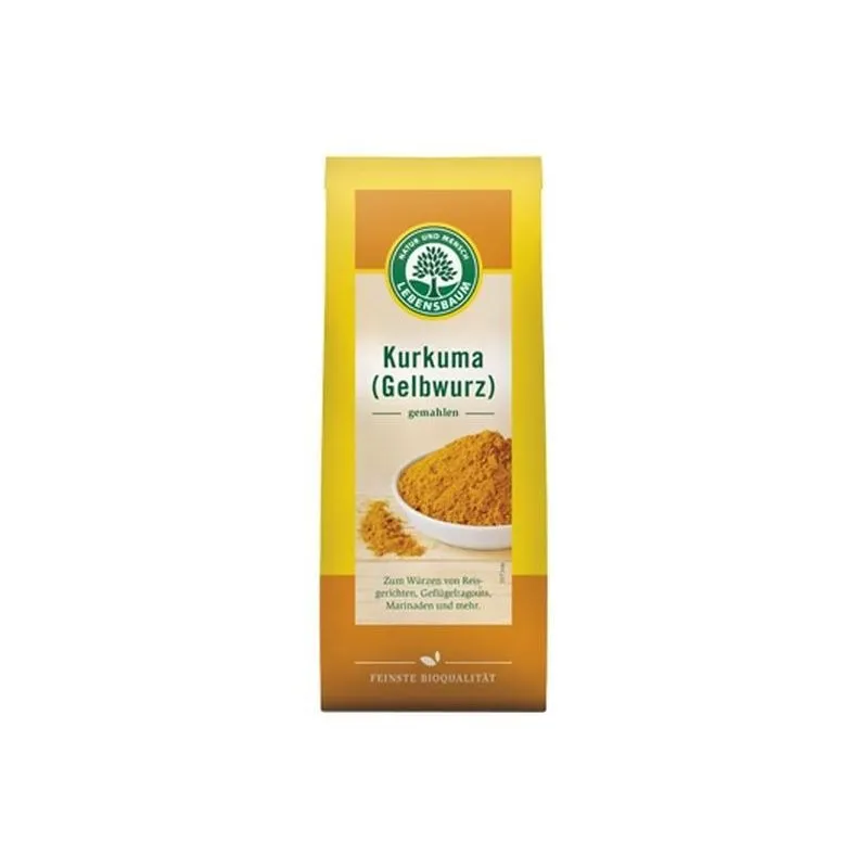 Kurkuma prah 50 g BIO Lebensbaum