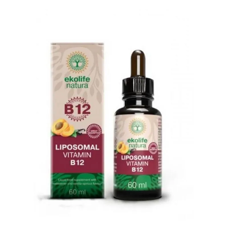 Liposomalni vitamin B12 60 ml Ekolife Natura