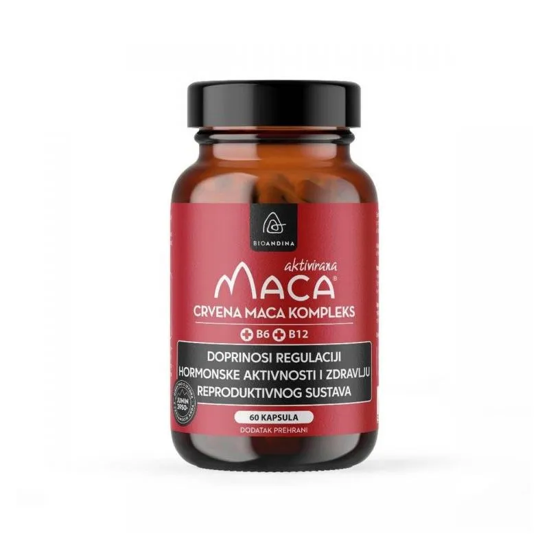 Crvena Maca kompleks – kapsule (3000mg) Bioandina